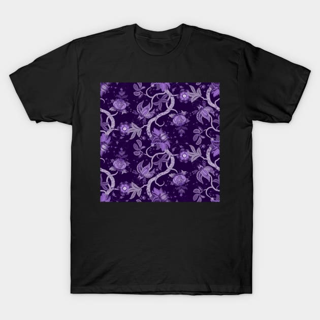 Goth Chintz T-Shirt by implexity